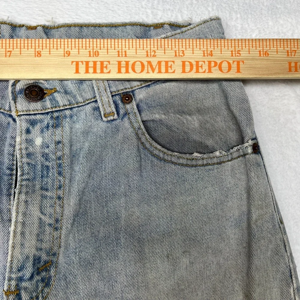 Vintage Levi's 560 Relaxed Fit Tapered Leg Jeans Mens 29X33.5 Blue Denim - Flaws